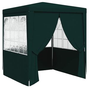 vidaXL Profesionalni &scaron;ator za zabave 2 x 2 m zeleni 90 g/m&sup2;