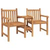 vidaXL Vrtne vanjske stolice 152 x 63 x 89 cm Čvrsto teak drvo