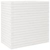 vidaXL Vrtna sadilica bijela 70x40x68,5 cm od masivne borovine