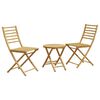 vidaXL 3-dijelni bistro set od bambusa