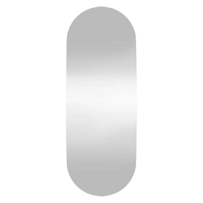 vidaXL Zidno ogledalo 15x40 cm stakleno ovalno