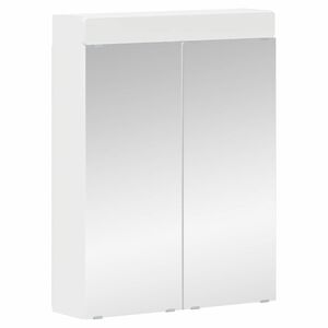 vidaXL Kupaonski ormar s ogledalom TULUM Bijelo 60 x 16,5 x 78 cm