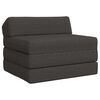 vidaXL Sofa na razvlačenje Tamnosiva 200 x 70 x 10 cm Tkanina