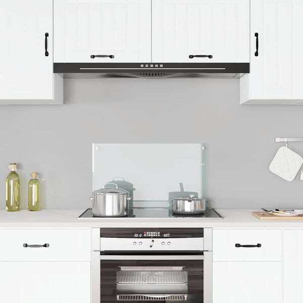 vidaXL Kuhinjska za&scaron;tita od prskanja prozirna 70x40 cm kaljeno staklo