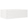 vidaXL Vrtna sadilica bijela 70x40x23 cm od masivne borovine