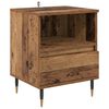 vidaXL Noćni ormar Staro drvo 40 x 35 x 50 cm Konstruirano drvo
