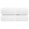 vidaXL Premium ručnici za ruke SOLUND 2 kom. Bijeli 50x100 cm 600 g/m&sup2;