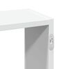 vidaXL Zidna polica bijela 159x18x66 cm od konstruiranog drva