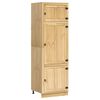 vidaXL Cabinet s policom Med 60 x 32 x 40 cm Čvrsto borovo drvo