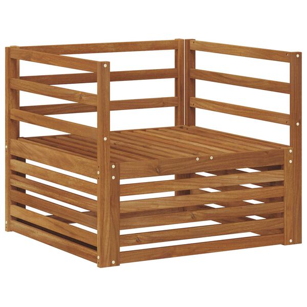 vidaXL 2 Komad Sofa s naslonima Prirodna