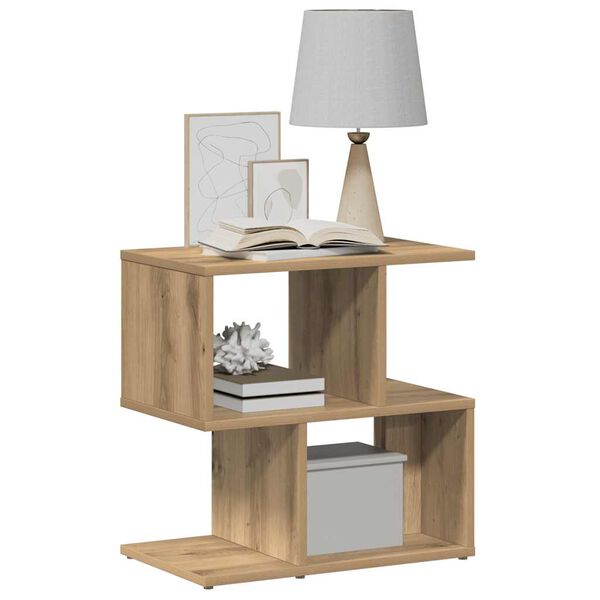 vidaXL Noćni ormarići 2 kom Artisan hrast 50x30x51,5 cm izrađeno drvo