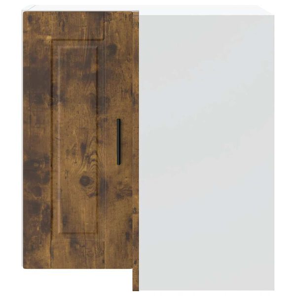 vidaXL Kuhinjski zidni kutni ormarić Porto boja hrasta drveni