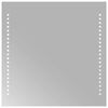 vidaXL LED kupaonsko ogledalo 40x40 cm