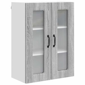 vidaXL Ploča za perilicu posuđa Kalmar Siva Sonoma 60 x 31 x 80 cm