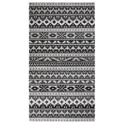 vidaXL Vanjski tepih ravno tkanje 115 x 170 cm tamnosivi