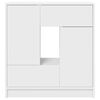 vidaXL Komoda s ladicama i vratima bijela 70,5x34x74,5 cm