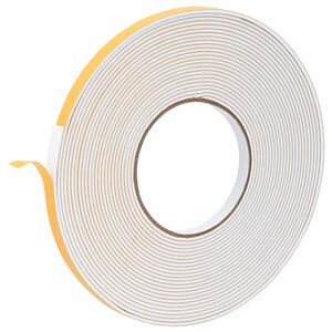 vidaXL Samoljepljiva pjenasta traka Bijela 10mm x 10m CR pjena