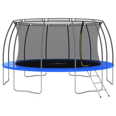 vidaXL Set trampolina okrugli 488 x 90 cm 150 kg
