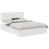 vidaXL Krevet s od storage Bijelo 140 x 190 cm Konstruirano drvo