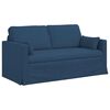 vidaXL Sofa 2 pcs Plava 158 x 78 x 80 cm tkanina