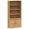 vidaXL Regal za knjige VIGO 85 x 35 x 170 cm od masivne borovine