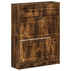 vidaXL Ormar za cipele UTRECHT 78 x 24 x 100 cm Konstruirano drvo