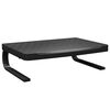 vidaXL Stalak za monitor crni 37x28x11,5 cm