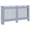vidaXL Pokrov za radijator antracit 152 x 19 x 81,5 cm MDF