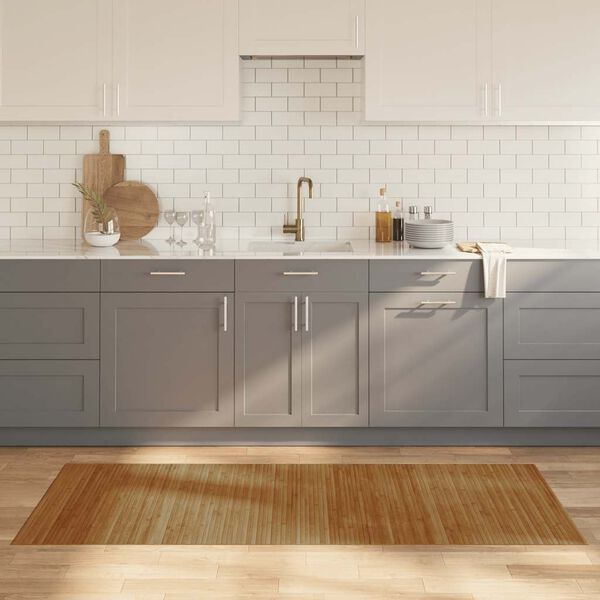 vidaXL Tepih pravokutni smeđi 80 x 200 cm od bambusa