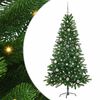 vidaXL Božićno drvce s 150 LED svjetlima s stalakom Zelena 150 cm PE