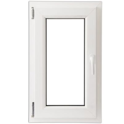 PVC prozor s ručicom na lijevoj strani 1000 x 500 mm "nagni i okreni"