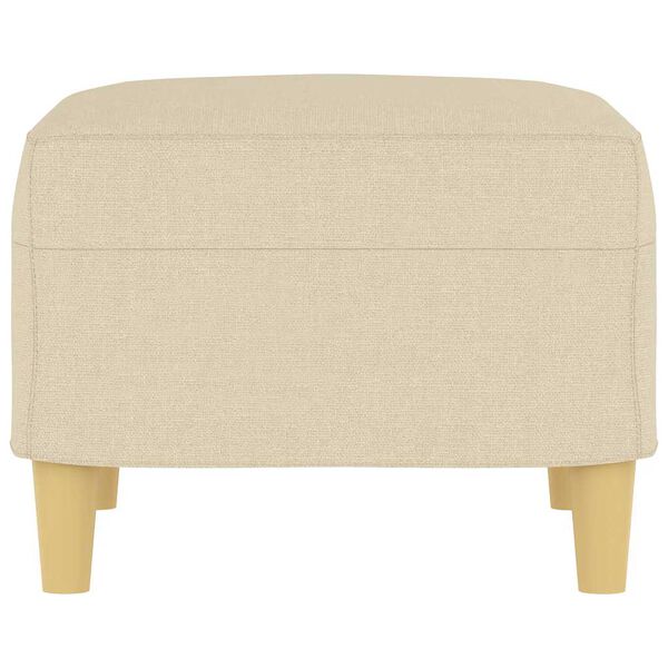 vidaXL Tabure krem 60 x 50 x 41 cm od tkanine