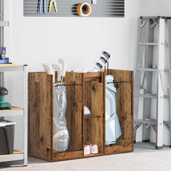 vidaXL Golf ormar Jednobojno Staro drvo 102 x 45 x 85,5 cm