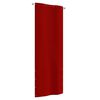 vidaXL Balkonski zastor crveni 80 x 240 cm od tkanine Oxford