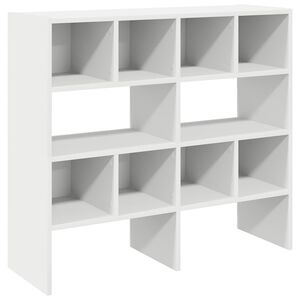 vidaXL Stalci za cipele 2 kom koji se mogu složiti bijeli 89,5x30x40cm