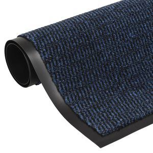 vidaXL Čupavi otirač 60 x 150 cm plavi
