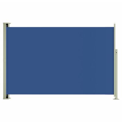 vidaXL Uvlačiva bočna tenda za terasu 200 x 300 cm plava