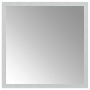 vidaXL LED kupaonsko ogledalo s ogledalom *Transparent*an 30 x 30 cm