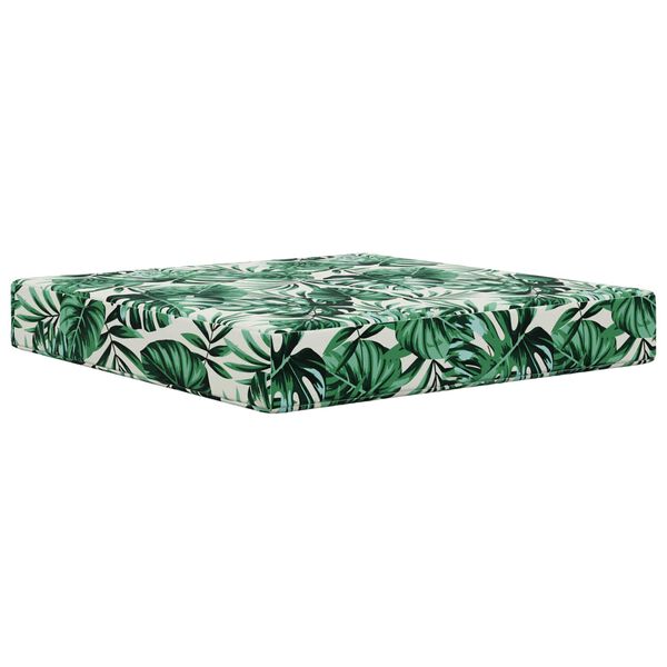 vidaXL Jastuk za vanjsku sofU 3 pcs Uzorak lista Poliester