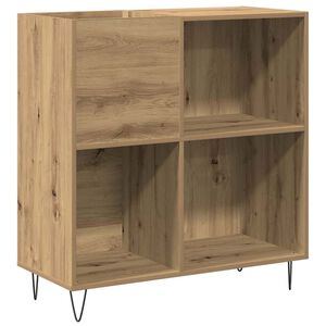 vidaXL Ormar za ploče hrast artisan 85 x 38 x 89 cm Konstruirano drvo