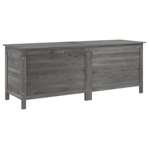 vidaXL Vrtna kutija za pohranu antracit 150 x 50 x 56,5 cm od jelovine