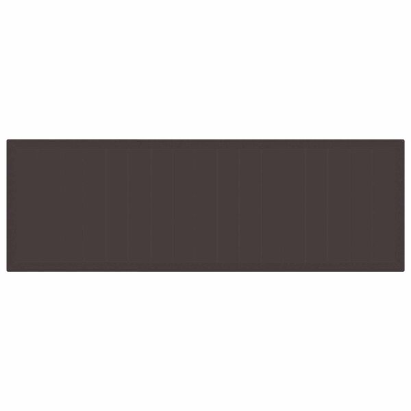 vidaXL Vrtni set za objed 13 pcs Smeđa i svijetlosiva Ratan i jastuk