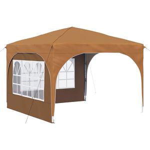 vidaXL Rastezljivi &scaron;ator za zabave 290 x 290 x 245 cm Bež