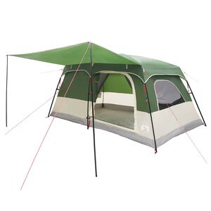 vidaXL Obiteljski &scaron;ator Zelena 420 x 305 x 200 cm Poliester i čelik