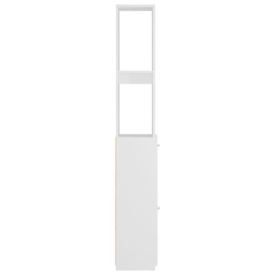 vidaXL Kupaonski ormarić bijeli 25x26,5x170 cm od konstruiranog drva