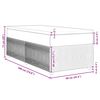 vidaXL Box spring krevet s madracem tamnosivi 90x190 cm baršunasti