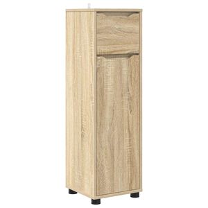 vidaXL Kupaonski ormar Sonoma hrast 30,5 x 30 x 101 cm