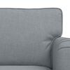 vidaXL Sofa 2 pcs Svijetlo siva 144 x 80 x 85 cm tkanina