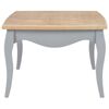 280002 vidaXL Coffee Table Grey and Brown 110x60x40 cm Solid Pine Wood
