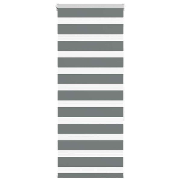 vidaXL Zavjesa zebra 55x150 cm &scaron;irina tkanine 50,9 cm poliester